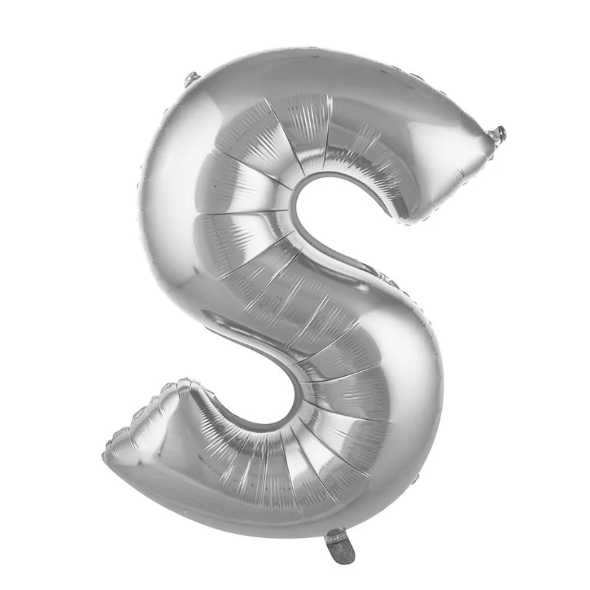 Folyo Balon Gümüş S 34 İnç 76 Cm